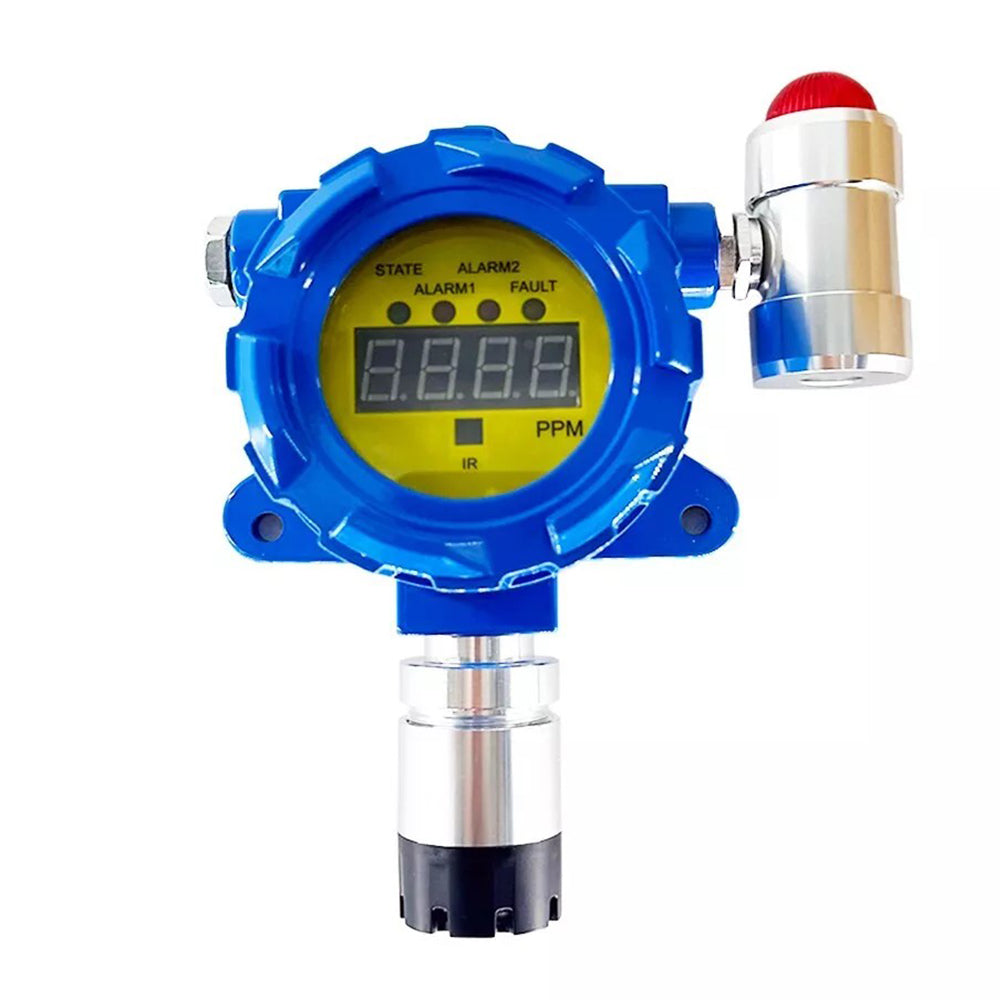 VTSYIQI VOCS Gas Detector VOCS Gas Leak Alarm Monitor with Display Screen Resolution 1ppm Method Measuring Range 0-100ppm Wall-mounted Installation Method Single Input 4~20mA and RS485 for Detection of Gases in the Air