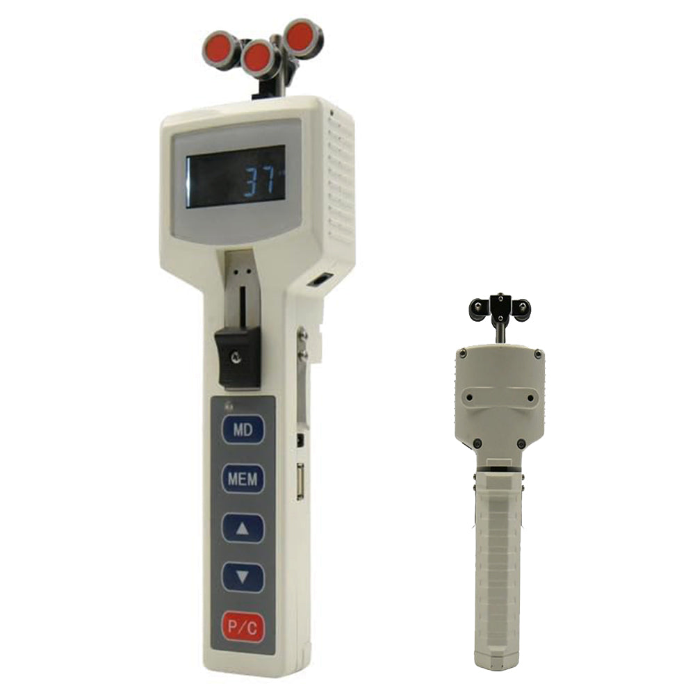 VTSYIQI Dgital Cable Tensiometer Handheld Rope Tension Meter with Tension Range 2.00 to 10.00daN Calibration Material Textile PA Monofilament φ0.80-1.40mm USB Communication Function for Accurate Measurement of Tension in 10 Different Materials