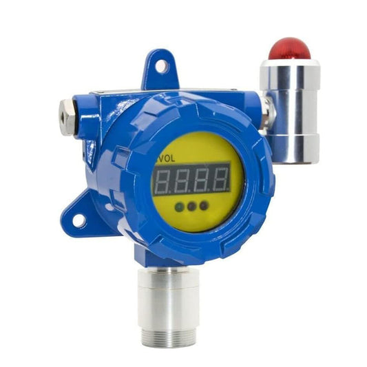 VTSYIQI Fixed CL2 Gas Detector Chlorine Gas Alarm with  Resolution 0.1ppm Measruing Range 0 -20ppm Output Current 4-20mA Wall-mounted Installation Method