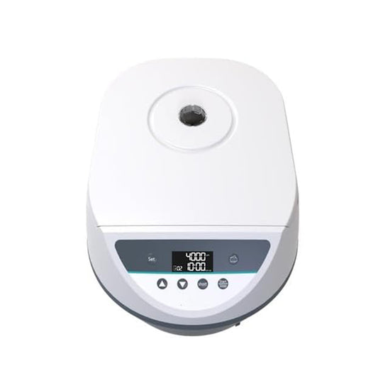 VTSYIQI Low-Speed Centrifuge Laboratory Medical PRP Centrifuge Blood Centrifuge with LCD Display Max RCF 3074xg Max Speed 500-5000 r/min Max Capacity 6 * 15ml Centrifuge Tube Electronic Lid Lock Stepless Speed Regulation Timing Function