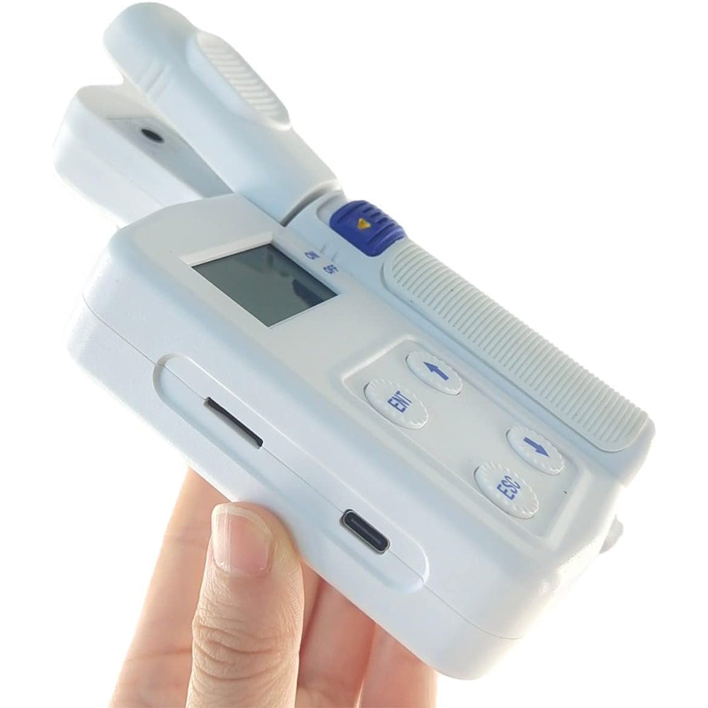 VTSYIQI Chlorophyll Content Meter Chlorophyll Analyzer with Measurement Precision Within ±1.0 SPAD Unit(SPAD Is Between 0-50) Measuring Range 0.0 to 99.9 SPAD 2GB SD Card Data Storage for Measuring Chlorophyll Content