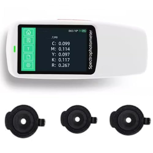 VTSYIQI Spectro Densitometer High accuracy Spectrodensitometers with Repeatability dE*ab≤0.02 Resolution 0.01% Caliber Φ11mm Φ5mm Φ3mm Full-band balanced LED Light Source for Printed Graphic Products