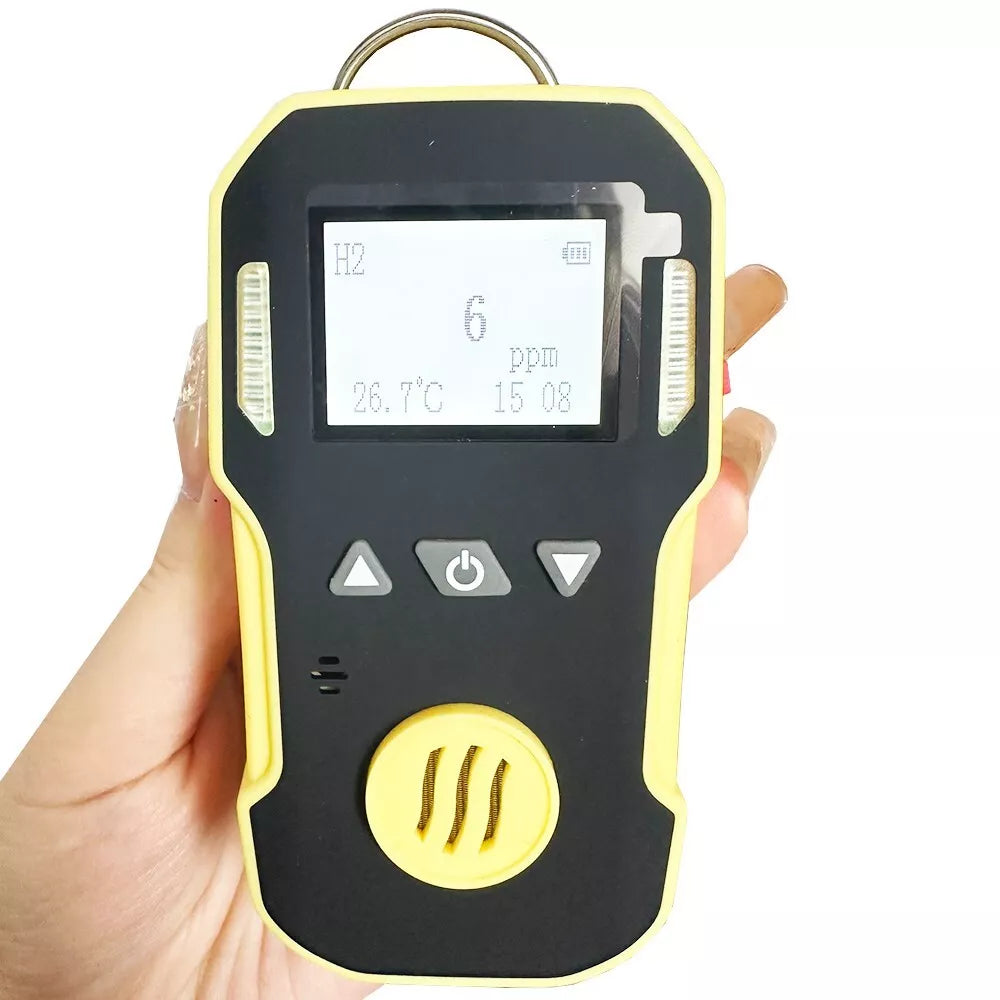 VTSYIQI Hydrogen Gas Detector Hydrogen Gas Monitor Digital H2 Hydrogen Gas Detector with Range 0-1000ppm Resolution 1ppm Accuracy ≦ 5% F.S. for Metallurgical Gas Station Gas Test