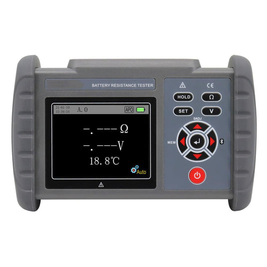 VTSYIQI Battery Internal Resistance Tester Rechargeable Battery Internal Resistance Meter with Bluetooth Connectivity Voltage Range 0.000V to ±71.00V Internal Resistance Range 0.000mΩ to 3.100 Ω