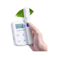 VTSYIQI Portable Plant Nutrition Analyzer Chlorophyll Meter with Chlorophyll 0.0 to 99.9SPAD Nitrogen Content 0.0 to 99.9mg/g Leaf Surface Temperature -10 to 99.9℃ Non-Destructive Plant Vivisection Data Storage Function