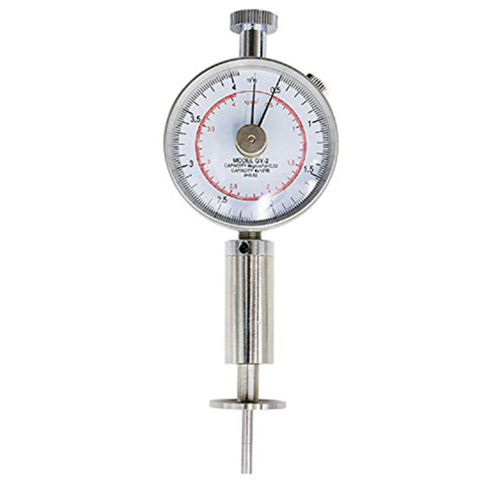 VTSYIQI  Fruit Hardness Tester Fruit Penetrometer Sclerometer Fruit Penetrometer Fruits Sclerometer Fruit Firmness Tester Fruit Durometer Hardness Tester 0.5-4kg/cm 2 (x10 5pa) Pressure Head 3.5mm