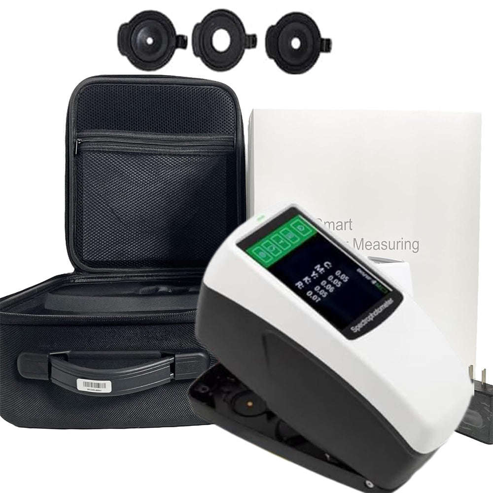 VTSYIQI Three Caliber Spectrodensitometer Color Densitometer with Φ11mm Φ5mm Φ3mm Aperture Measurement Repeatability dE*ab≤0.02 Provide Printing-Specific Measurement Indicators Display Accuracy 0.01 ASTM ISO Standard