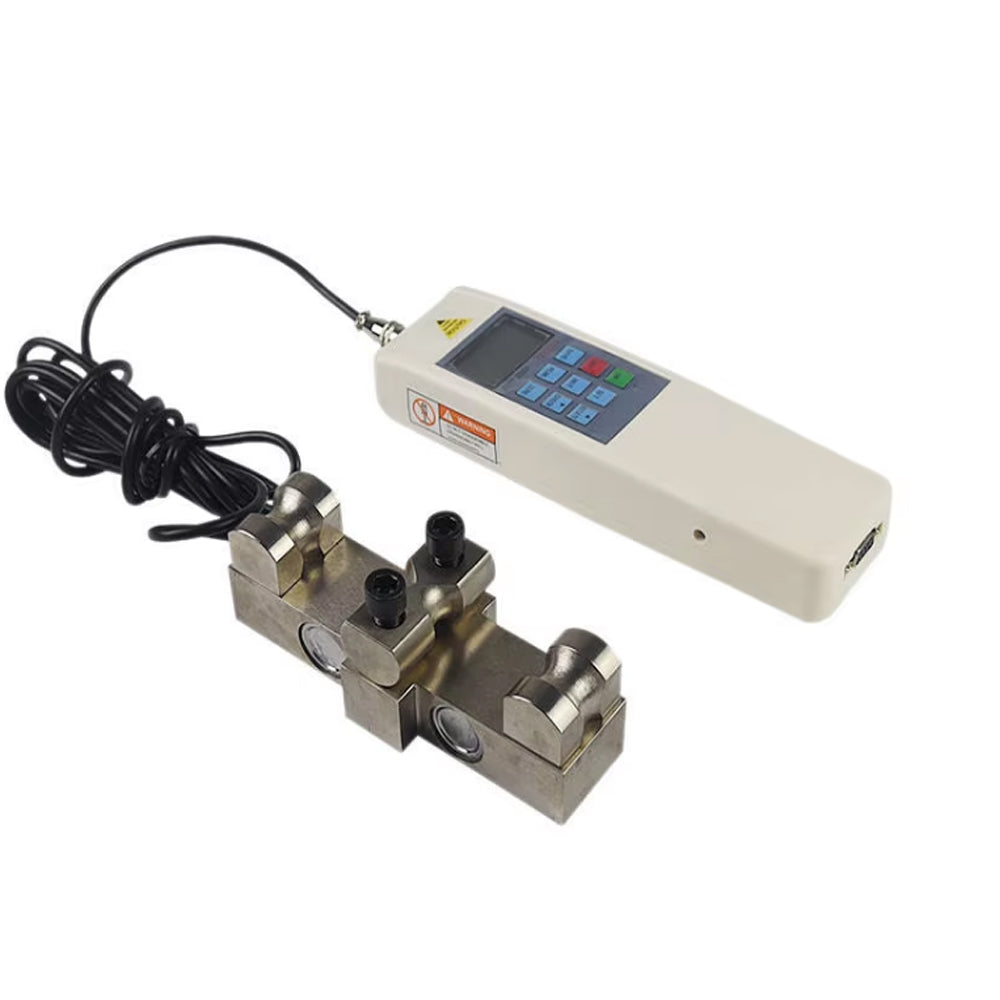 VTSYIQI Digital Wire Rope Tension Meter Tester Rope Tensiometer Wire Pressuremeter with Maximum Load Value 200KN Wire Rope Diameter Φ24-Φ36mm Three Units N kg Ib Conversion for Steel Strand Copper Strand Etc