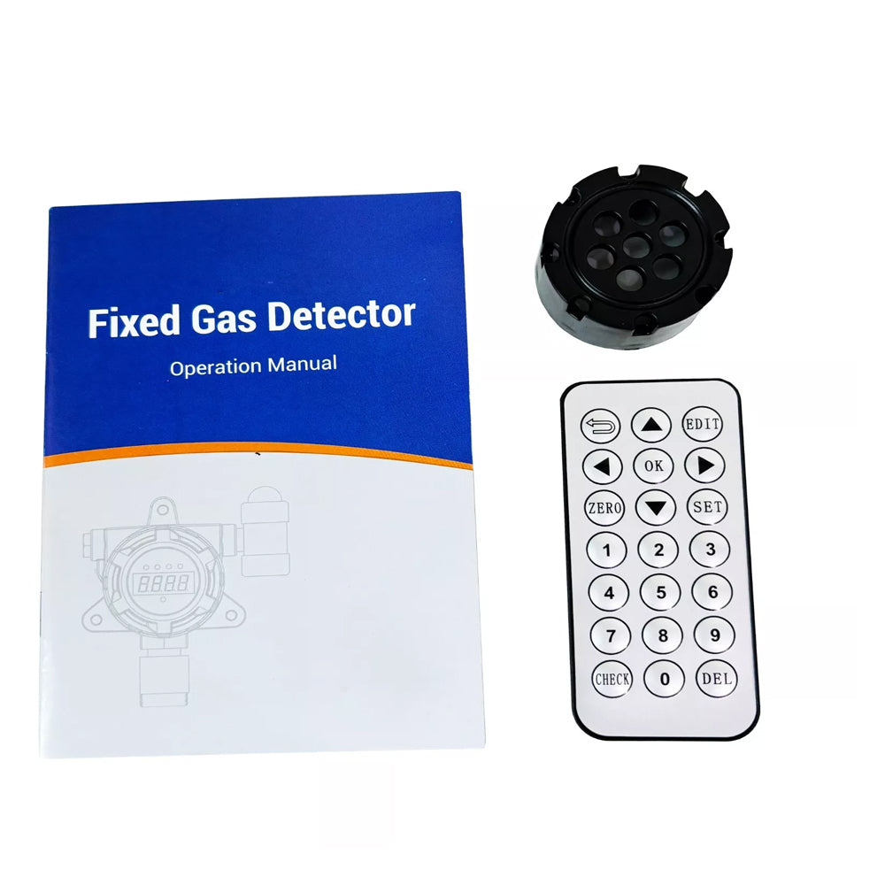 VTSYIQI Fixed CL2 Gas Detector Chlorine Gas Alarm with  Resolution 0.1ppm Measruing Range 0 -20ppm Output Current 4-20mA Wall-mounted Installation Method