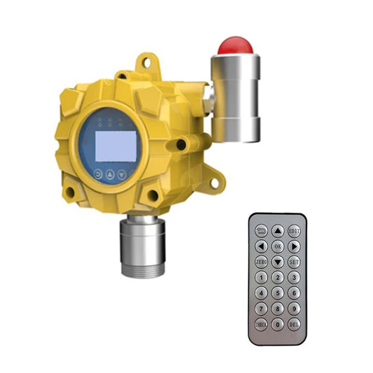 VTSYIQI O2 Detector Fixed Oxygen Gas Meter Monitor with Wall-mounted Installation Method Range from 0 to 30%vol H-alarm 23.5%vol L-alarm 19.5%vol Resolution 0.1%vol for Detecting the Concentration of Flammable Gases or Other Toxic and Harmful Gases