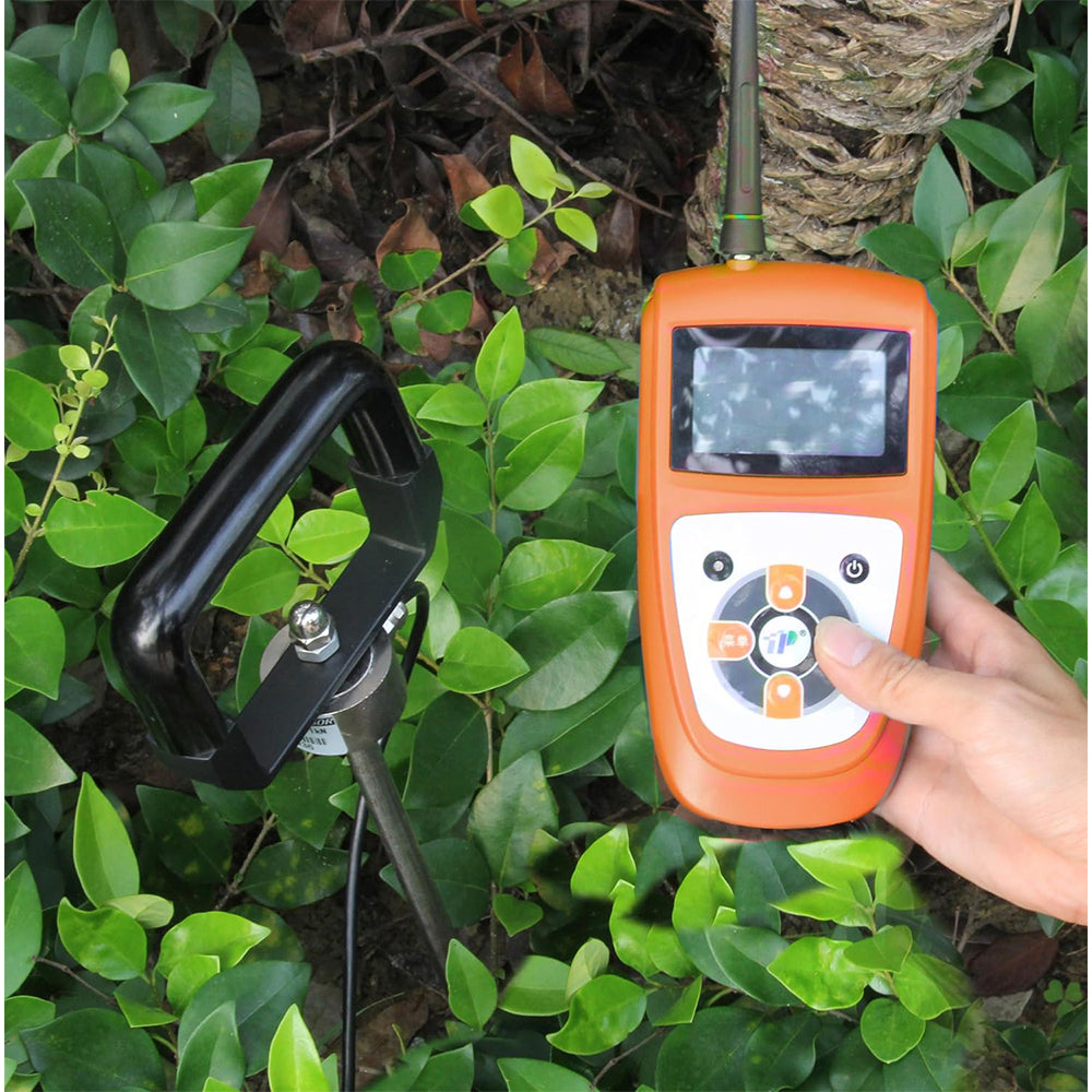 VTSYIQI Soil Compaction Tester Soil Hardness Tester with Measuring Range 0-10,000KPa 0-100kg/㎝² 0-1,000N/㎝² LCD Display KPa kg/㎝² N/㎝² Three Units Switchable Accuracy ±0.5‰ FS Depth 0-375mm