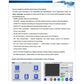 VTSYIQI Surface Tensiometer Platinum Plate Board Touch Screen Interfacial Tensiometer with Test Range 0-1000mN/m Precision 0.1mN/m Wilhelmy Plate Method Automatic measurement