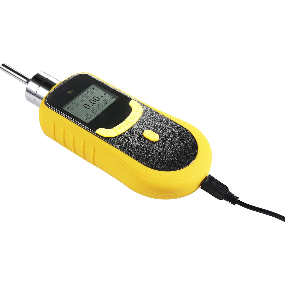 VTSYIQI NO2 Detector Handheld Nitrogen Dioxide Gas Detector Monitor with Measuring Range 0 to 20ppm Resolution 0.01ppm Detection Error ≤±3%FS Response Time ≤30S (T90) Built-in Micro Sampling Pump