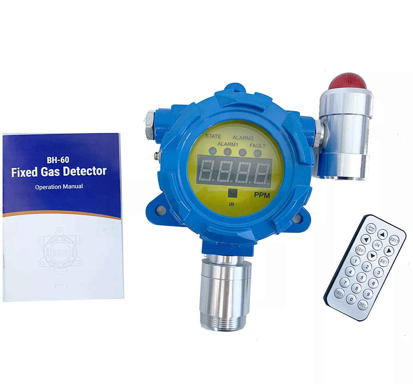 VTSYIQI Chlorine Dioxide Gas Detector CLO2 Gas Detector CLO2 Gas Monitor With Measurement Range 0 to 50ppm Resolution 0.1ppm for Gas Test of Metallurgical Indusry