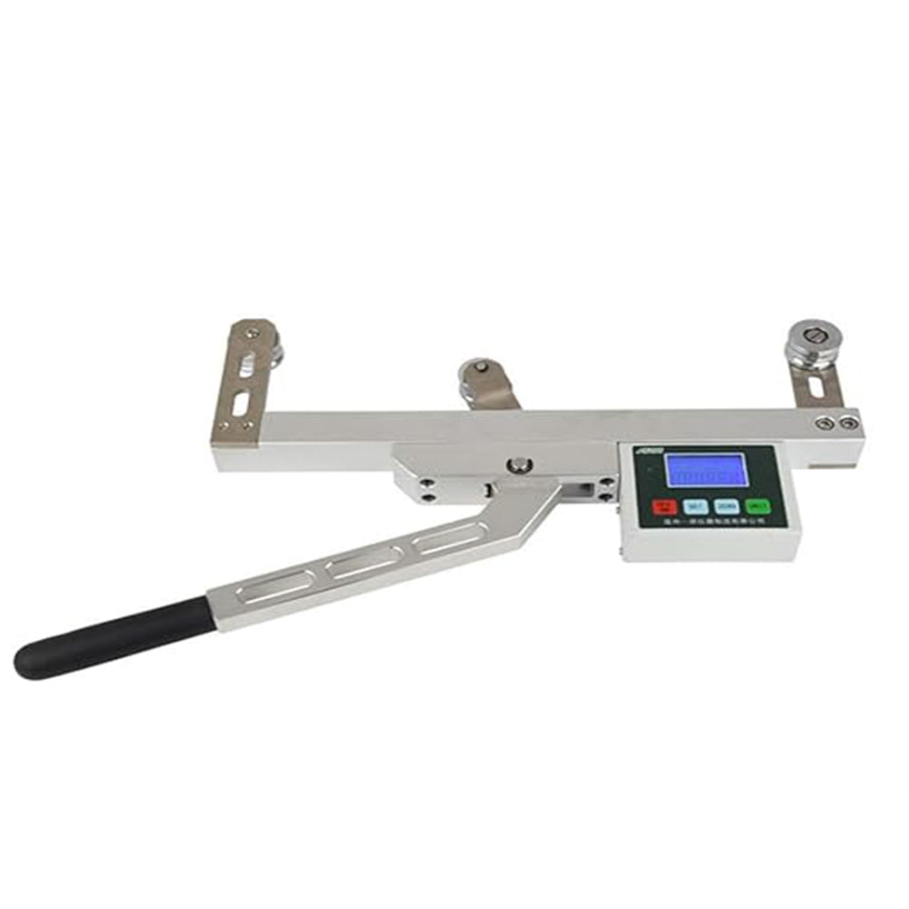 VTSYIQI High Speed Rail Rope Tension Meter Digital Cable Tension Meter with Measurment Range 5000N High Accuracy Three Switchable Force Values N Kgf and Lbf  for Measuring Wire Rope Cable Fibre and Rope Tension in a Variety of Fields