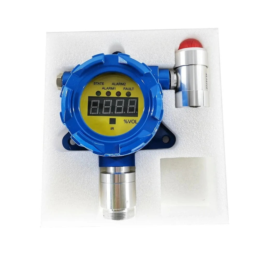 VTSYIQI Oxygen Gas Detector O2 Gas Meter O2 Gas Monitor with Range 0 to 30%vol Resolution 0.1%vol for Chemical Municipal Industry Gas Detection