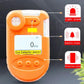 VTSYIQI Oxygen Gas Detector O2 Gas Leak Alarm Oxygen Gas Leak Detector with Measuring Range 0 to 30% VOL Resolution Ratio 0.1% vol LCD Display High Waterproof Design for Gas Field Gas Detection