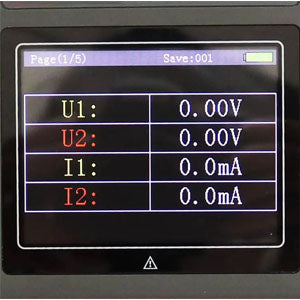 VTSYIQI Double Clamp Phase Voltammeter with Jaw Size Φ8mm Active Power Range -12kW～12kW Reactive Power Range -12kVAR～12kVAR Power Factor Range -1～+1 Apparent Power Range 0.0～12kVA