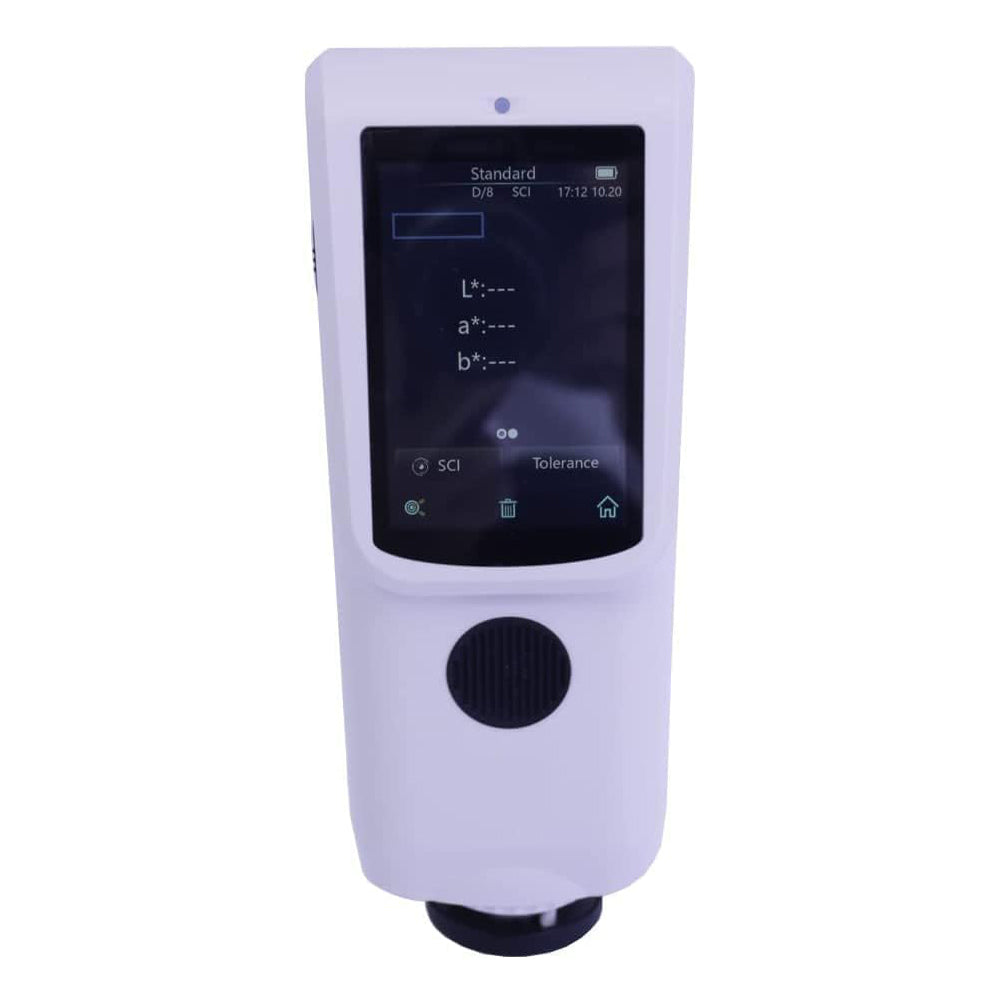 VTSYIQI Spectrophotometer Spectrocolorimeter Reflection Meter Instrument with Flat Grating Repeatability ΔE*ab 0.1 D/8 Range 400 to 700nm Φ8mm Aperture for Ceramics and Other Industries