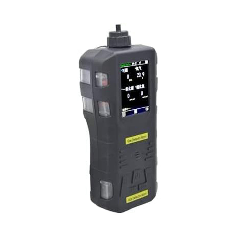 VTSYIQI Oxygen Hydrogen Sulfide Combustible Gas Detector 3 in 1 Gas Monitor O2 H2S EX Gas Concentration Measurement Tool with Measuring Range EX 0-100% LEL H2S 0-100PPm O2 0-30% VOL for Biogas Animal Husbandry Gas Detection