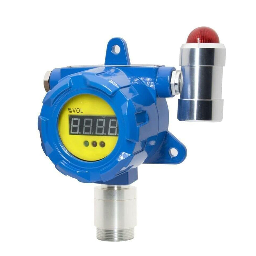 VTSYIQI Fixed CL2 Gas Detector Chlorine Gas Alarm with  Resolution 0.1ppm Measruing Range 0 -20ppm Output Current 4-20mA Wall-mounted Installation Method