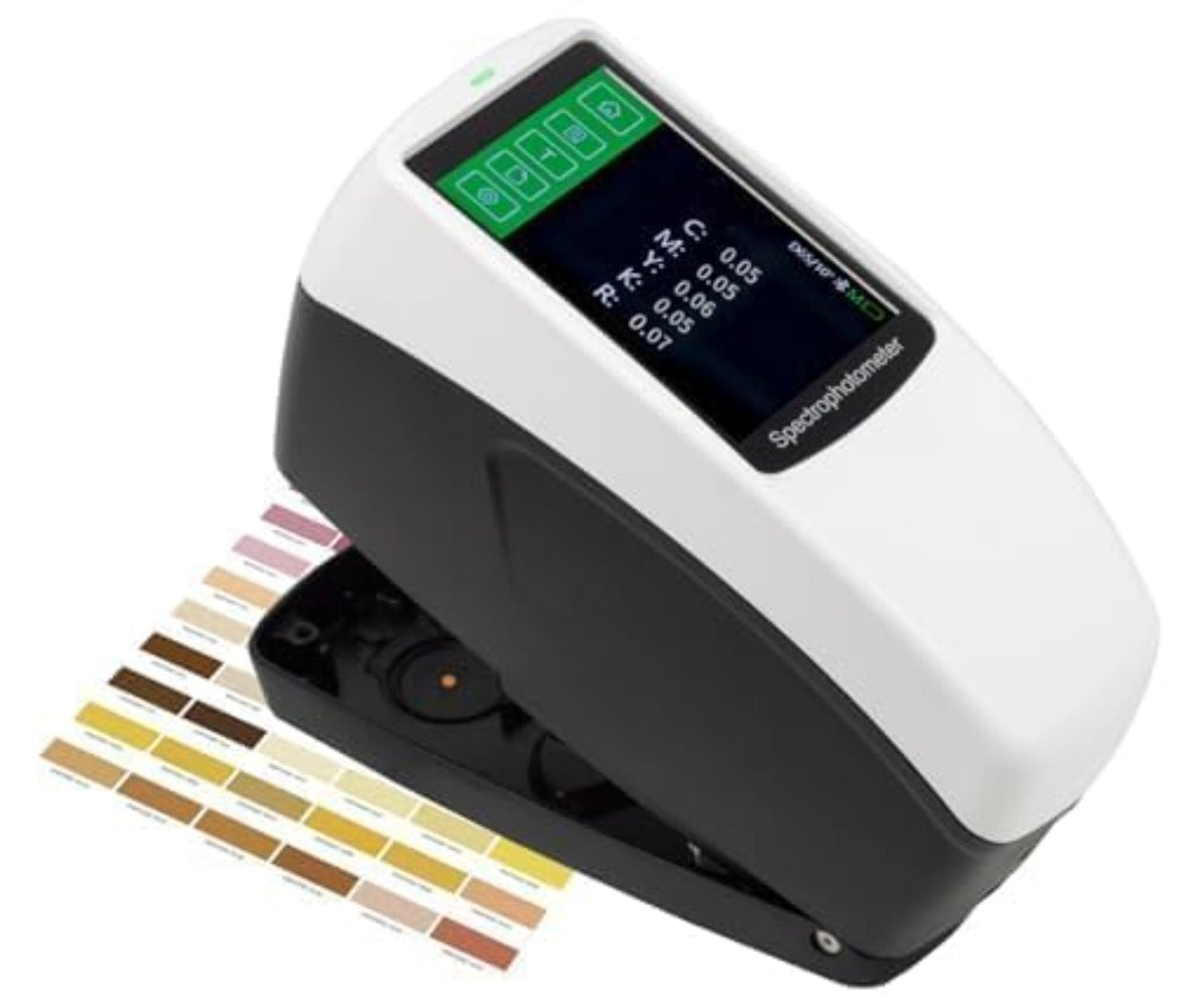 VTSYIQI Spectro Densitometer High accuracy Spectrodensitometers with Repeatability dE*ab≤0.02 Resolution 0.01% Caliber Φ11mm Φ5mm Φ3mm Full-band balanced LED Light Source for Printed Graphic Products