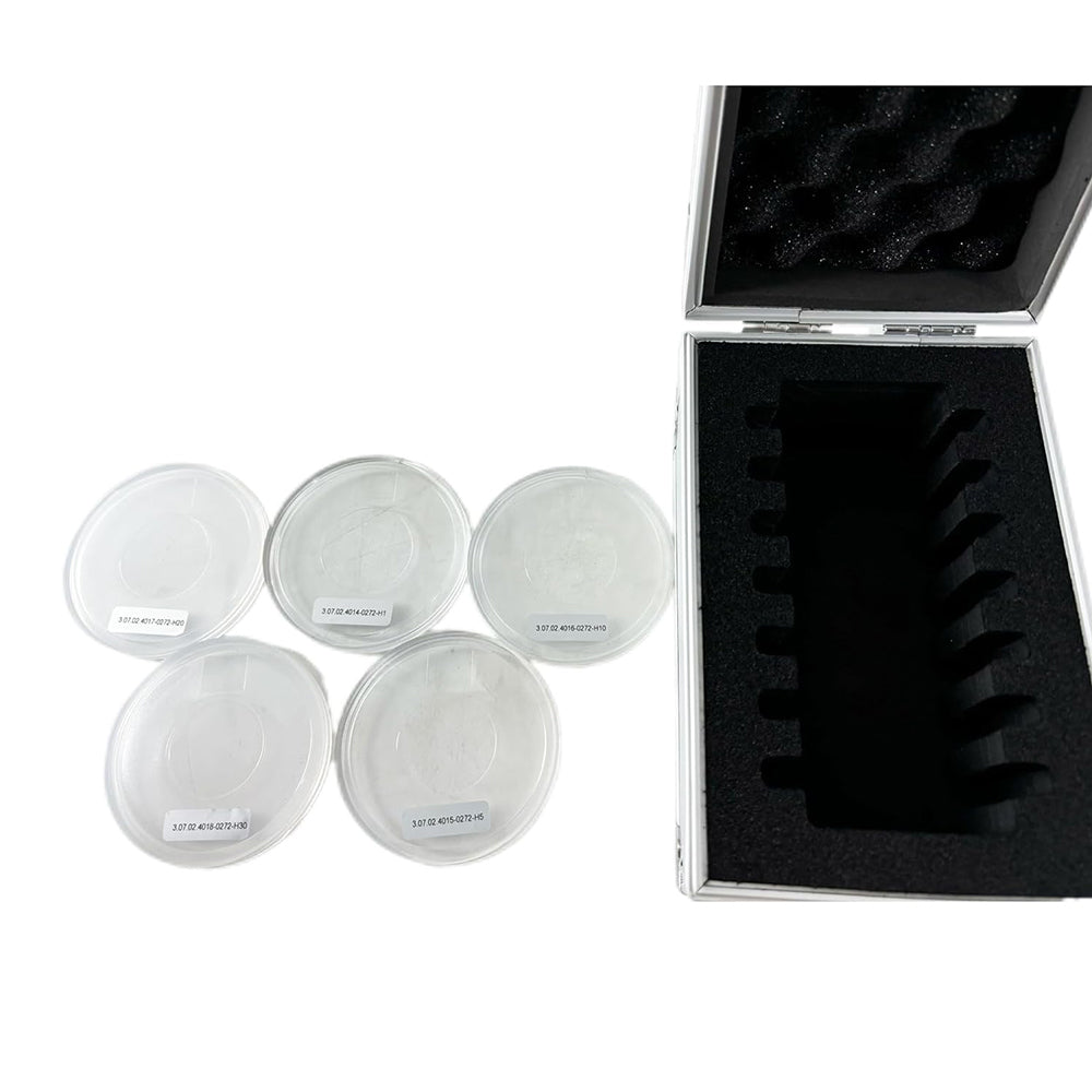 VTSYIQI Haze Meter Calibration Plate Sets Hazemeter Calibration Board with Haze Value 1% 5% 10% 20% 30% for Hazemeter DH-10 DH-12 DH-13 TH-09 TH-100 TH-110 CS-700 YH1000 YH1100 YH1200 YH1210