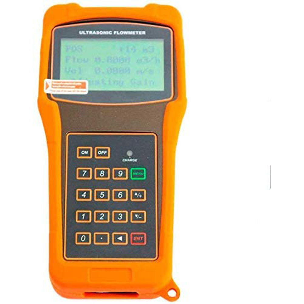 VTSYIQI Portable Digital Ultrasonic Flow Meter Flowmeter With Transducers DN25 to DN700 mm For Pipes from 0.59 to 27.56 inch and from -30°C to 90°C