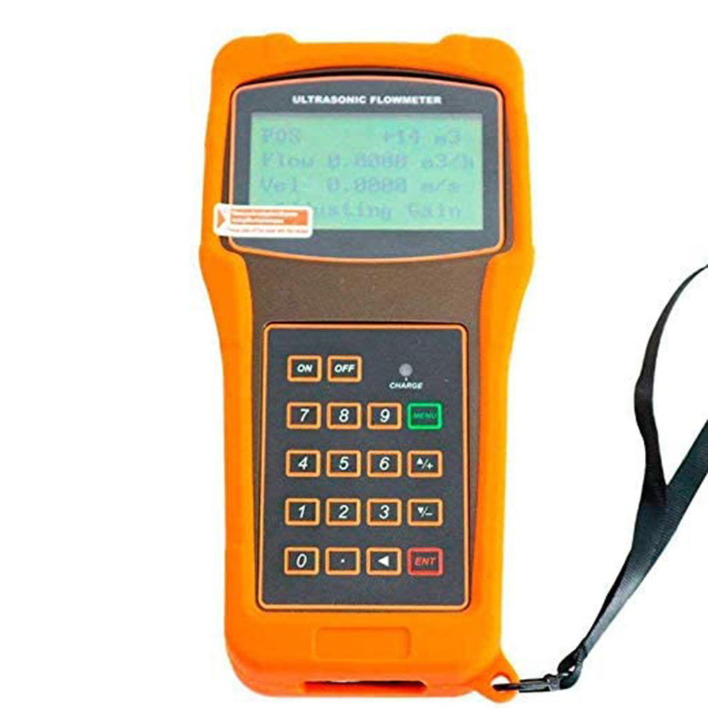 VTSYIQI Digital Ultrasonic Flow Meter Flowmeter Transit Time Flowmeter With Transducers For Pipes from 1.97 to 236.22 inch DN50 to DN6000 mm and -30°C to 90°C