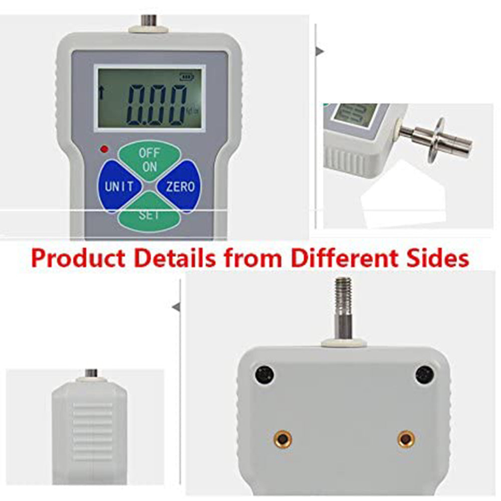 VTSYIQI Digital Fruit Penetrometer Sclerometer Farm Fruit Hardness Tester with Range 0.4 to 30kgf/cm2 Diameter 7.9mm