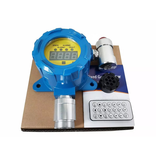 VTSYIQI Fixed CL2 Gas Detector Chlorine Gas Alarm with  Resolution 0.1ppm Measruing Range 0 -20ppm Output Current 4-20mA Wall-mounted Installation Method