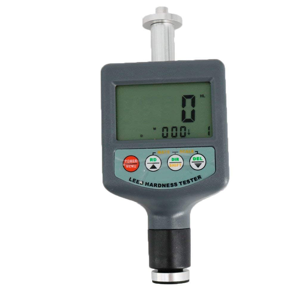 VTSYIQI Rebound Leeb Metal Hardness Tester Meter Gauge 200~900 HLD with Iron Block