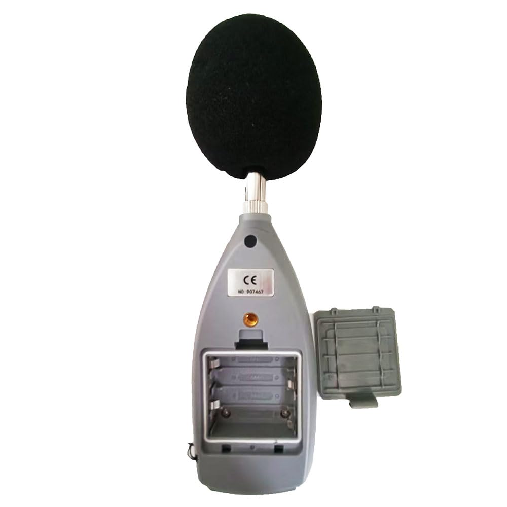 VTSYIQI Class 1 Noise Meter Integrating Decibel Meter Professional Class 1 Sound Level Meter with Integrating Function 10 Hz-20 kHz 25dB(A)-140dB(A) 8000 Groups Data Storage AC DC USB RS232 Output