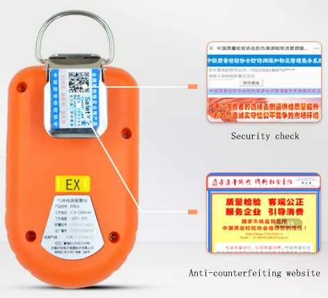 VTSYIQI Oxygen Gas Detector O2 Gas Leak Alarm Oxygen Gas Leak Detector with Measuring Range 0 to 30% VOL Resolution Ratio 0.1% vol LCD Display High Waterproof Design for Gas Field Gas Detection