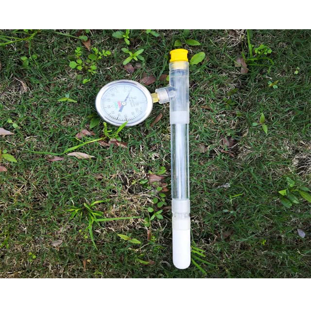 VTSYIQI Soil Tensiometer Soil Tension Meter Soil Tension Anlaysis with Testing Range 0 to 1 Bar/100 Kpa Length 15cm