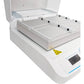 VTSYIQI Digital Microplate Shaker Microplate Thermo Shaker Incubator with Speed Range 100~1600rpm Heating Mode Electric Heating Film Accuracy Display 0.1℃ Sample Capacity Four Enzyme Plates or Deep Well Plates Temperature Control Precision ≤±0.3℃