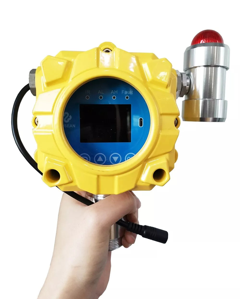 VTSYIQI Sulfur Dioxide Gas Detector SO2 Gas Tester SO2 Leakage Monitor with Range 0 to 20PPM Resolution 0.1PPM for Warehouse Chemical Medicine Gas Detection