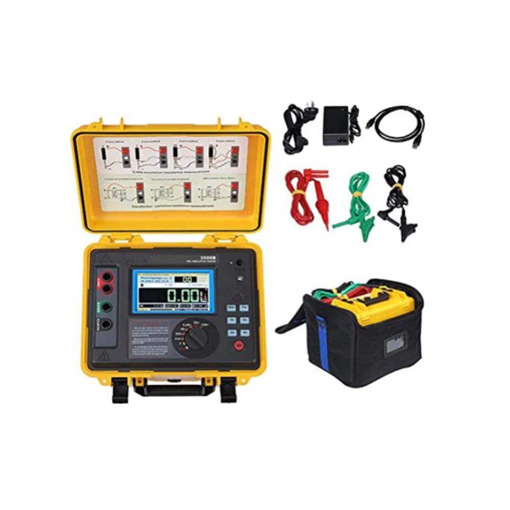 VTSYIQI High Voltage Insulation Tester Insulation Resistance Tester Kit 10 Teraohms Resistance 10kV Voltage