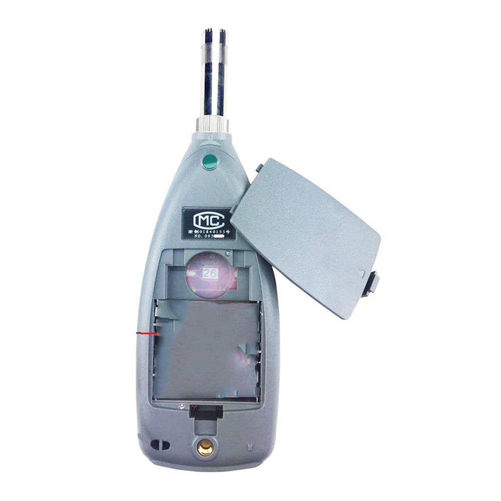 VTSYIQI Class 2 Noise Meter Integrating Decibel Meter Class 2 Sound Level Meter with Integrating Function Range 20Hz-12.5kHz 30dB(A)-130dB(A) 8000 Groups Data Storage 32kHz A/D Bits