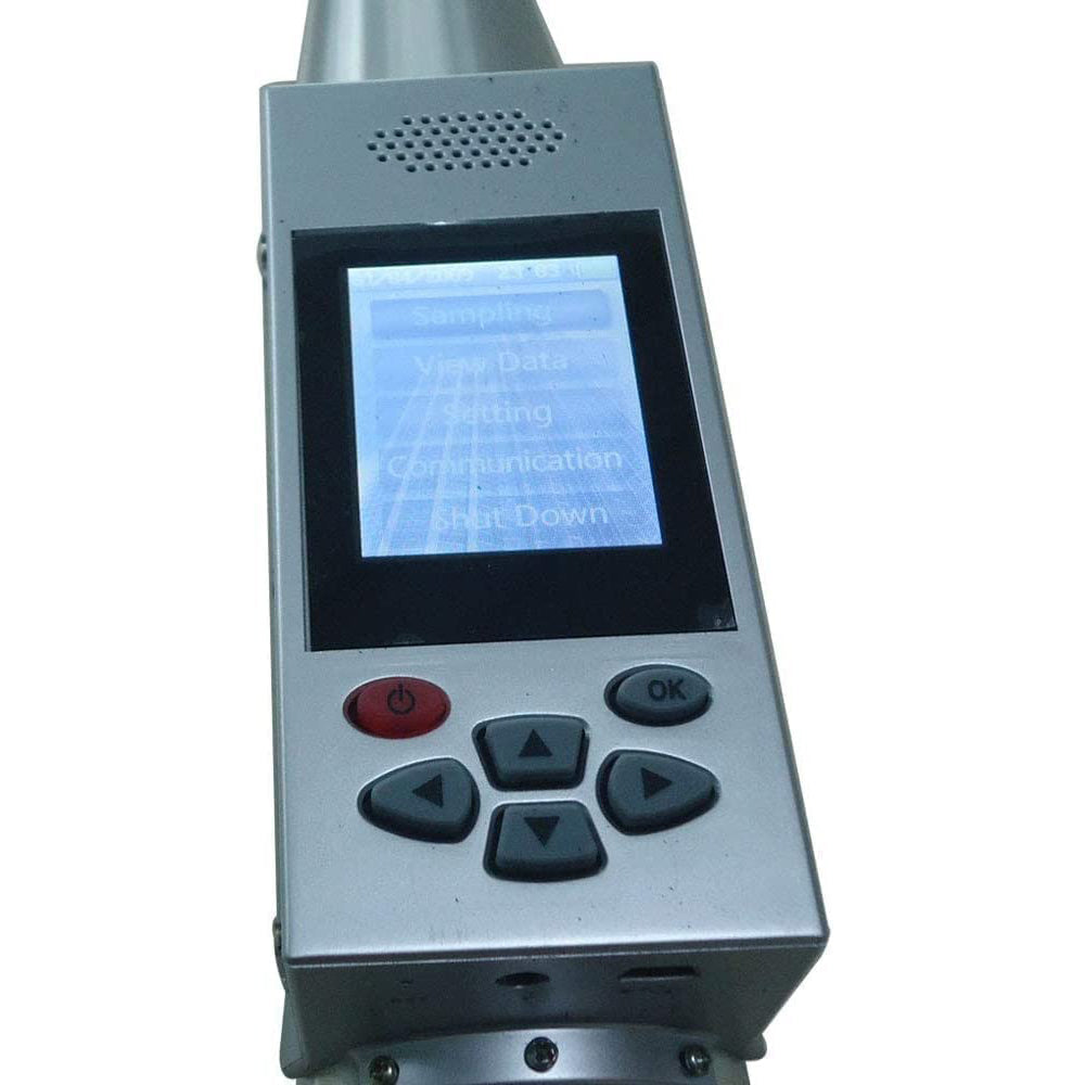 VTSYIQI Digital Voice Rebound Test Hammer Resiliometer with Range 10 to 60MPa Interface USB2.0 Steel Anvil 80±2 High-Resolution LCD Color Screen Display NDT Testing Machine GB/T9138-1988 Standards