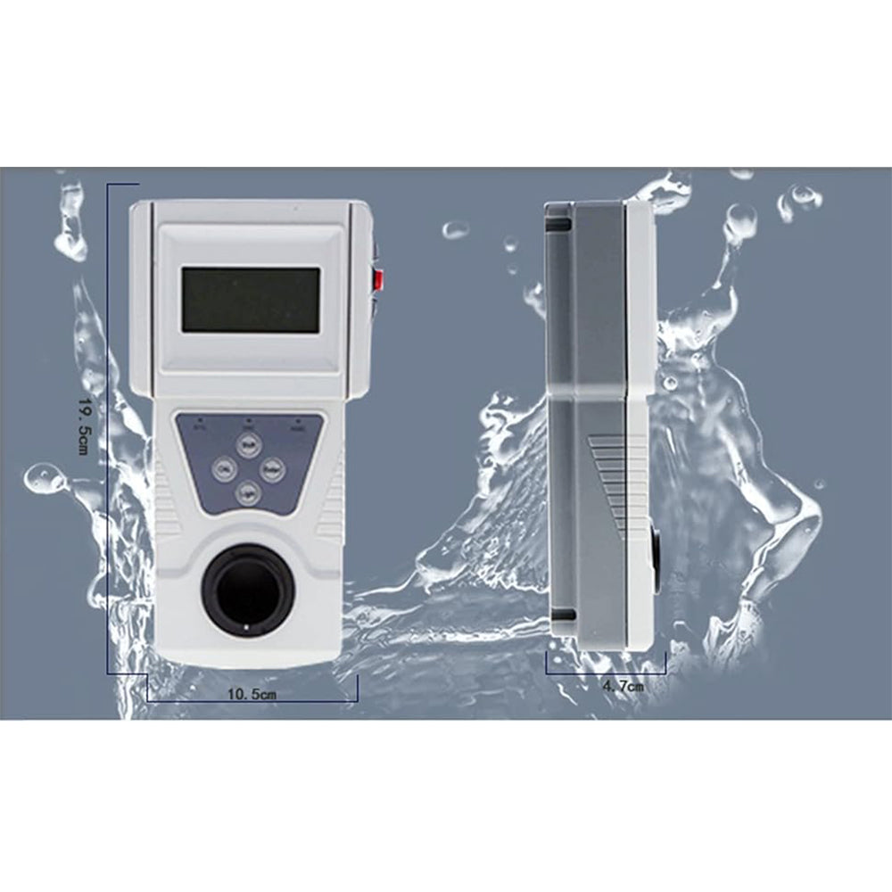 VTSYIQI Turbidimeter Digital Turbidity Tester with Turbidity Formazine Calibration Solution Range 0 to 200 NTU Accuracy 0.1 NTU Resoultion 0.01 ISO7027 Compliant for Plants Swimming Pool Lab