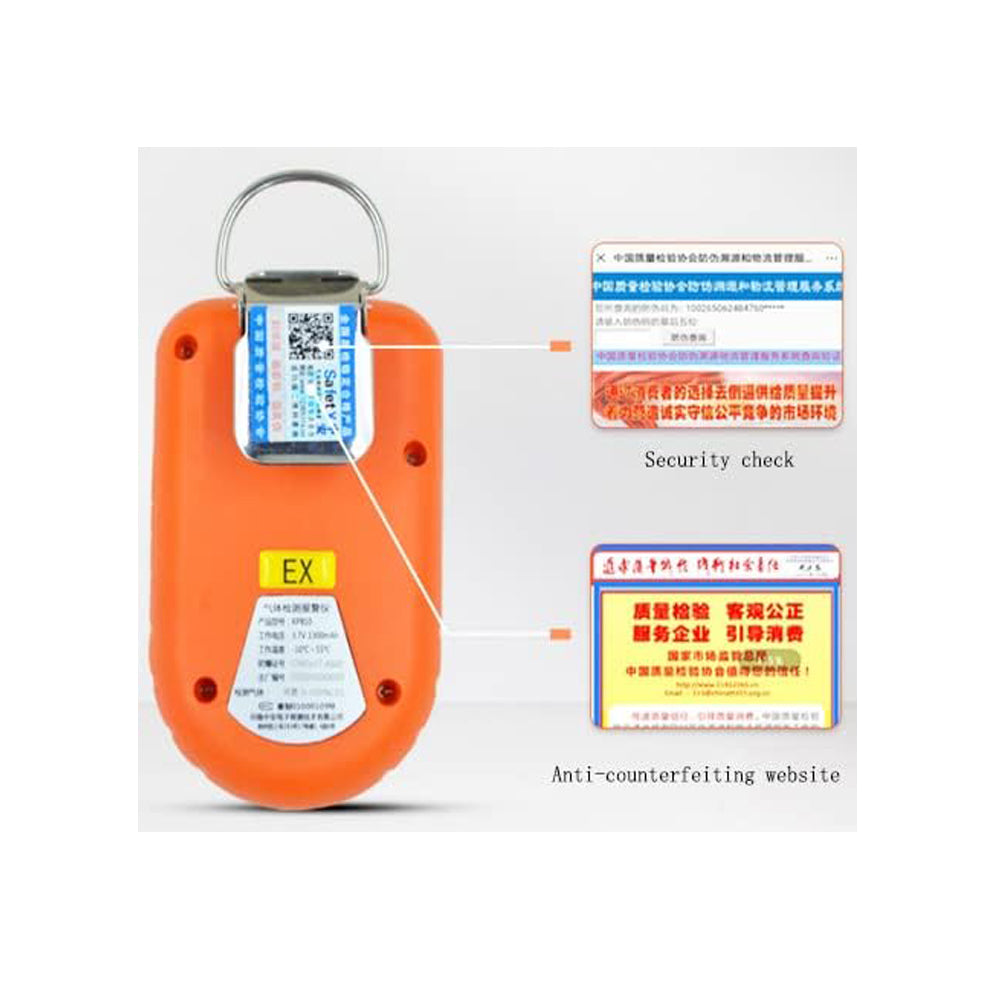 VTSYIQI NH3 Ammonia Gas Detector Monitor NH3 Gas Leak Alarm Ammonia Gas Concentration Detecting Instrument with Measuring Range 0 to 2000PPm Resolution Ratio 0.1/1PPm for Fossil Oil Industry Gas Test