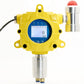 VTSYIQI H2S Gas Detector Fixed Hydrogen Sulphide Gas Leak Alarm Monitor with Measuring Range 0-100ppm Resolution 0.1ppm L-alarm 10ppm H-alarm 20ppm Wall-mounted Installation Method for Continuous Monitoring of Measurable Gases in Industrial Environments