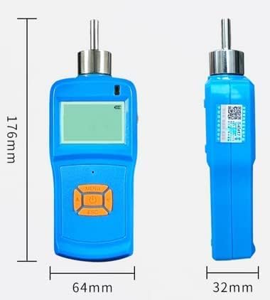 VTSYIQI Combustible Gas Detector EX Gas Detector Combustible Gas Alarm Instrument with Measuring Range 0 to 100% LEL Resolution Ratio 1% LEL/1% vol for Detecting Gas of Spray Paint