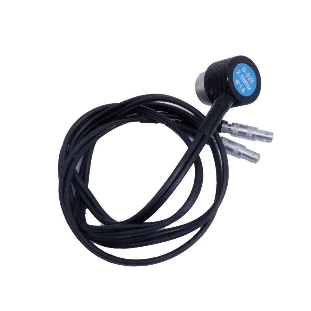 VTSYIQI Ultrasonic Thickness Gauge Probe transducer Diameter 20mm 2.5MHz Coarse Grain Probe