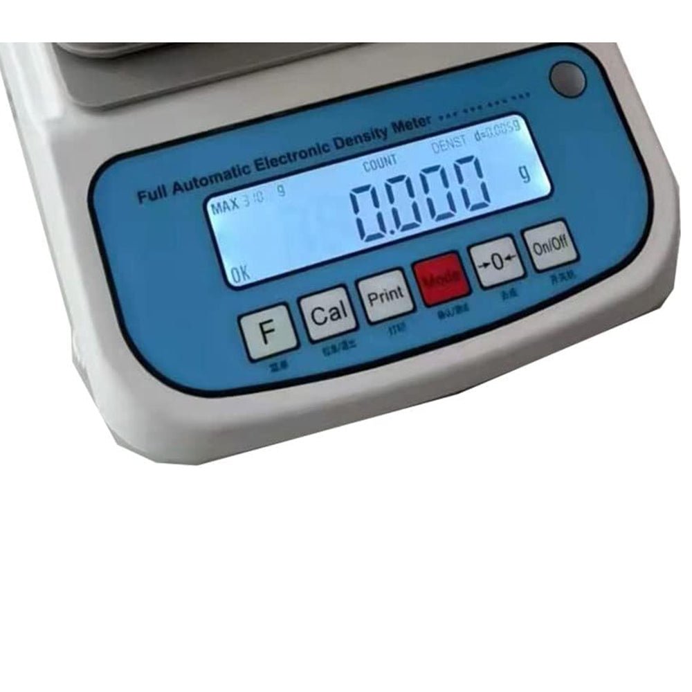 VTSYIQI  Digital Solid Density Meter Soild Densimeter Full Automatic Electronic Density Meter  With Max Range 300g 0.005g Specific Gravity 0.001g/cm3  For Rubber Wire Cable Aluminum PVC Plastic Test