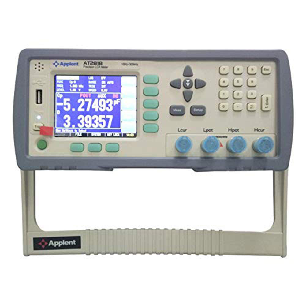 VTSYIQI Digital LCR Meter Tester 10HZ to 300kHz Frequency Source Resistance 30Ω 50Ω 100Ω with Fully Automatic Test