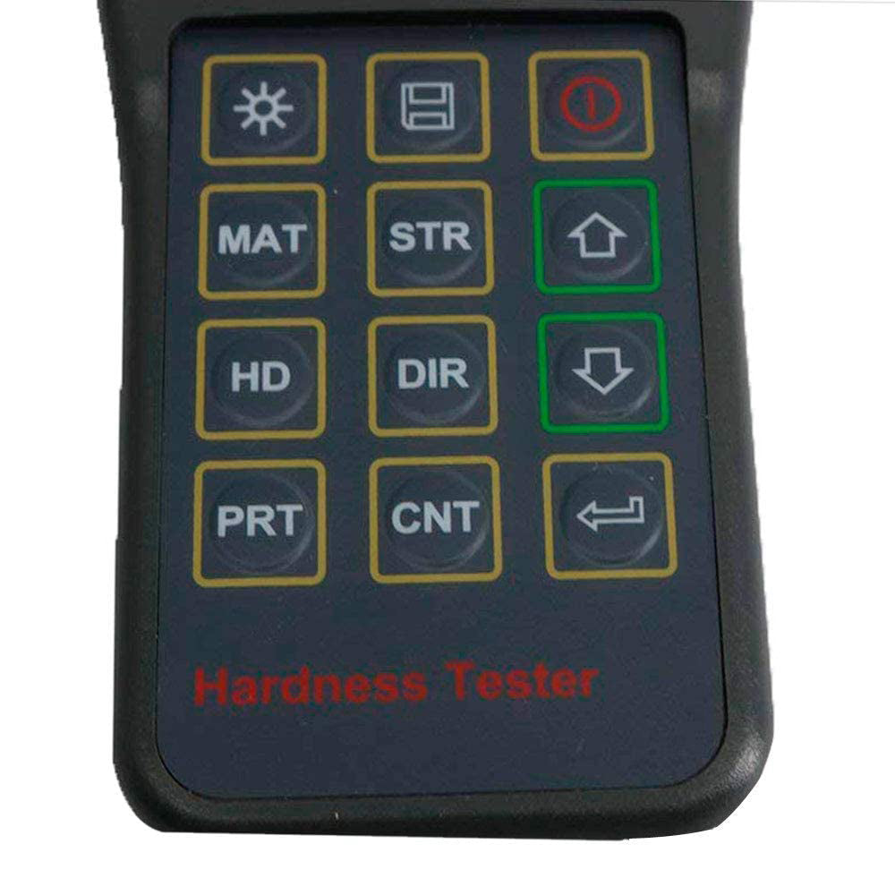 VTSYIQI Digital Leeb Hardness Tester Meter Gauge with Large Storge Capacity Measuring Range HLD(170-960) For steel and cast steel