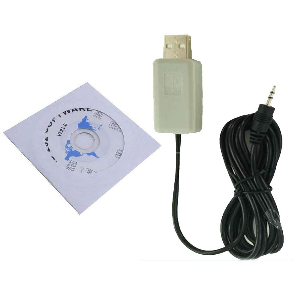 VTSYIQI Fruit Hardness Tester USB RS232C Cable Software for FHT-1122 Fruit Penetrometer