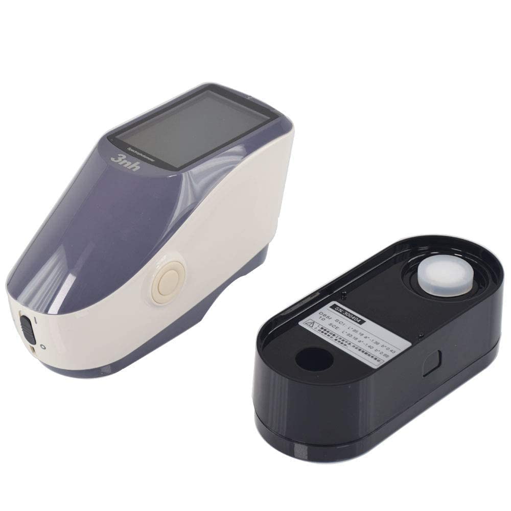 VTSYIQI UV Spectrophotometer Colorimeter Color Difference Meter Tester with 8mm and 4mm Measuring Aperture Full Illuminants UV SCI and SCE for Painting Pigment Textile Plastic etc